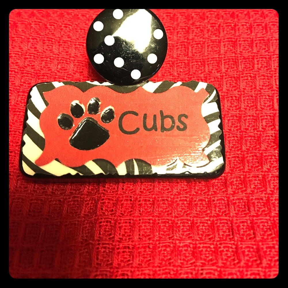 Homemade “Cubs” Pendant